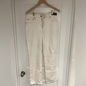 Abercrombie curve love ankle straight jeans